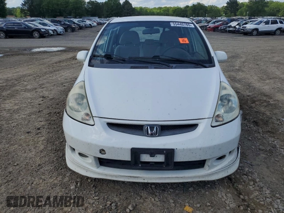 2007 Honda Fit Sport z VIN JHMGD37667S032169, wystawiony jako Copart lot #55440785 z przebiegiem 152 460 mil mil oraz Czysty tytuł • Clean title. Historia ofert i sprzedaży dostępna na DreamBid. Obrazek 5.