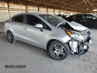 2016 Kia Rio LX with VIN KNADM4A38G6678540, listed as a Copart auction lot 72779604 with 117,754 mi miles and Salvage Title. Bid and sale history available at DreamBid. Image 4.