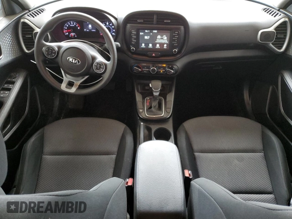 2021 Kia Soul S with VIN KNDJ23AU7M7147253, listed as a Copart auction lot 55534585 with 57,795 mi miles and Clean Title. Bid and sale history available at DreamBid. Image 8.