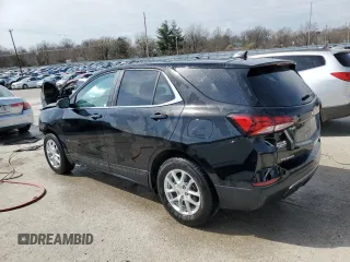 2023 Chevrolet Equinox LT with VIN 3GNAXTEG2PL259908, listed as a Copart auction lot 48531345 with 14,671 mi miles and Salvage title. Bid and sale history available at DreamBid. Image 2.