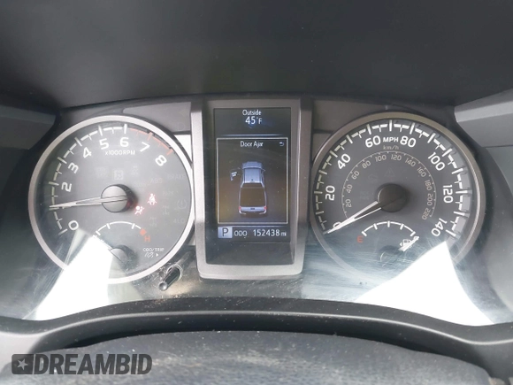 2017 Toyota Tacoma SR5 with VIN 5TFCZ5AN5HX109891, listed as a IAAI auction lot 41902959 with 152,438 mi miles and . Bid and sale history available at DreamBid. Image 7.