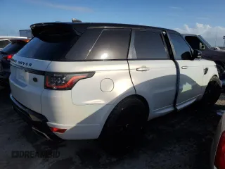 2018 Land Rover Range Rover Sport Autobiography with VIN SALWV2RE7JA809697, listed as a Copart auction lot 77323394 with Not provided miles and Non repairable. Bid and sale history available at DreamBid. Image 3.