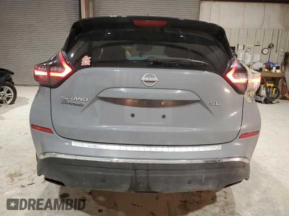 2023 Nissan Murano SL with VIN 5N1AZ2CJXPC107832, listed as a Copart auction lot 85442494 with 48,183 mi miles and Salvage Title. Bid and sale history available at DreamBid. Image 6.
