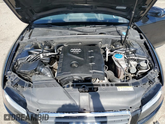 2011 Audi A5 Premium Plus with VIN WAULFAFH2BN017559, listed as a Copart auction lot 62380575 with 61,252 mi miles and Salvage title. Bid and sale history available at DreamBid. Image 11.
