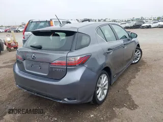 2013 Lexus CT 200h with VIN JTHKD5BH6D2147686, listed as a IAAI auction lot 42795582 with 143,452 mi miles and . Bid and sale history available at DreamBid. Image 4.