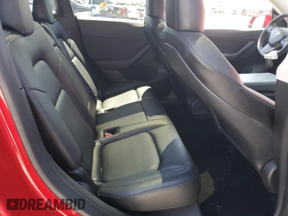 2021 Tesla Model Y Long Range with VIN 5YJYGDEE0MF217761, listed as a Copart auction lot 56525075 with 72,751 mi miles and Salvage Title. Bid and sale history available at DreamBid. Image 11.