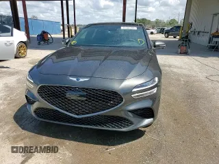 2023 Genesis G70 3.3T with VIN KMTG54TE9PU119801, listed as a Copart auction lot 71101794 with 17,677 mi miles and Non Repairable. Bid and sale history available at carsss.com. Image 14.