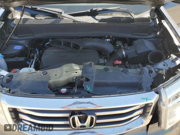2013 Honda Pilot EX-L with VIN 5FNYF3H5XDB011193, listed as a Copart auction lot 55506865 with 118,607 mi miles and Salvage Title. Bid and sale history available at DreamBid. Image 12.