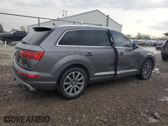2018 Audi Q7 Prestige with VIN WA1VAAF78JD034124, listed as a Copart auction lot 54391935 with 120,946 mi miles and Salvage title. Bid and sale history available at DreamBid. Image 3.