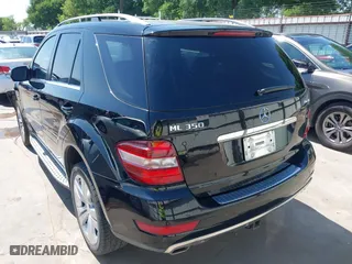 2010 Mercedes-Benz M-Class ML 350 with VIN 4JGBB8GB4AA606465, listed as a IAAI auction lot 42007597 with 222,834 mi miles. Bid and sale history available at carsss.com. Image 3.