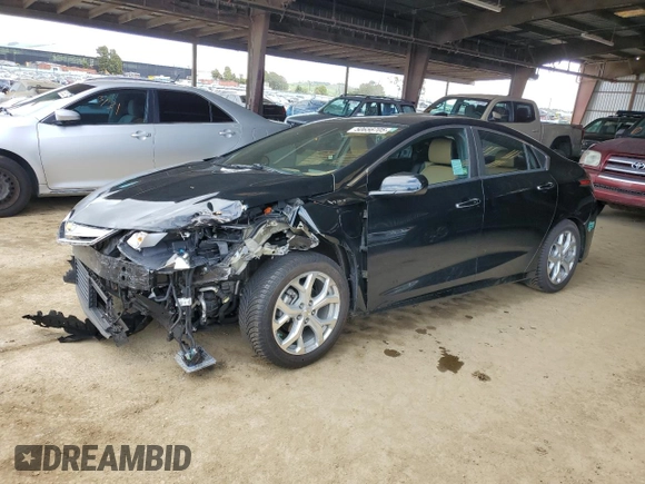 2016 Chevrolet Volt Premier with VIN 1G1RD6S56GU121781, listed as a Copart auction lot 50656705 with 60,989 mi miles and Salvage Title. Bid and sale history available at carsss.com. Image 1.