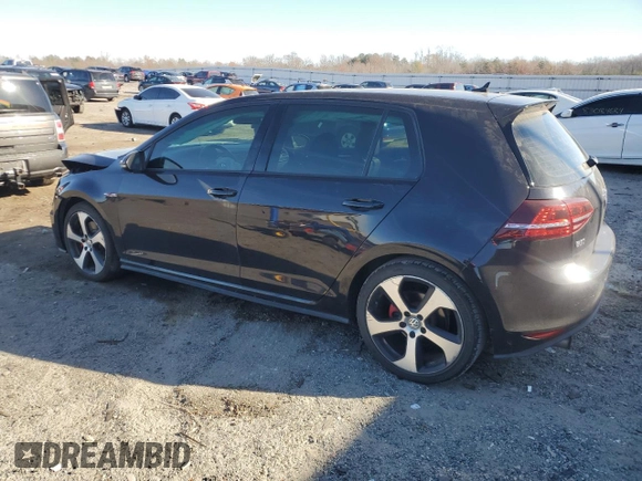 2015 Volkswagen Golf GTI S with VIN 3VW5T7AUXFM099940, listed as a Copart auction lot 82705914 with 68,617 mi miles and Salvage Title. Bid and sale history available at carsss.com. Image 2.