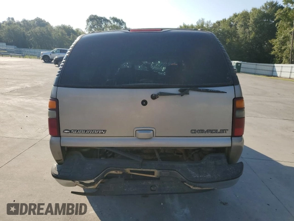 2002 Chevrolet Suburban LS with VIN 1GNFK16Z02J192587, listed as a Copart auction lot 68169004 with 0 mi miles and Non Repairable. Bid and sale history available at carsss.com. Image 6.
