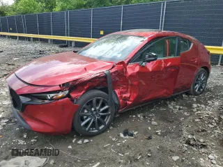 2023 Mazda 3 S Preferred with VIN JM1BPALM4P1613140, listed as a Copart auction lot 55862955 with 16,819 mi miles and Salvage title. Bid and sale history available at DreamBid. Image 1.