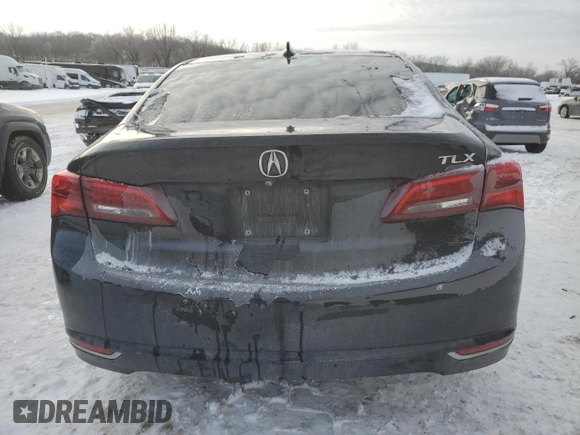 2016 Acura TLX V6 Tech with VIN 19UUB2F57GA003185, listed as a Copart auction lot 87768625 with 0 mi miles and Salvage Title. Bid and sale history available at carsss.com. Image 6.