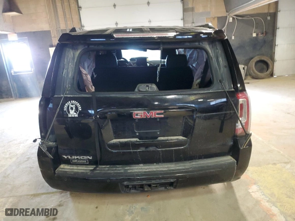 2017 GMC Yukon SLT with VIN 1GKS2BKC1HR168554, listed as a Copart auction lot 42504845 with 0 mi miles and Salvage Title. Bid and sale history available at carsss.com. Image 6.