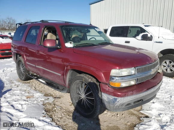 2004 Chevrolet Tahoe LT with VIN 1GNEK13Z34R242614, listed as a Copart auction lot 45145475 with 281,966 mi miles and Salvage Title. Bid and sale history available at carsss.com. Image 4.