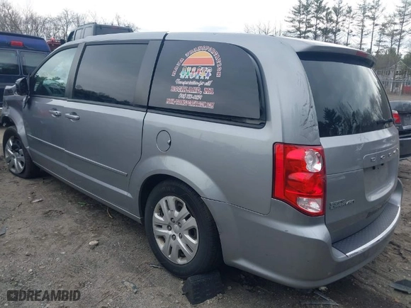 2016 Dodge Grand Caravan American Value Pkg with VIN 2C4RDGBG5GR342347, listed as a IAAI auction lot 41804793 with 1 mi miles. Bid and sale history available at carsss.com. Image 3.