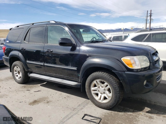 2006 Toyota Sequoia Limited with VIN 5TDBT48A66S267542, listed as a Copart auction lot 49118545 with 315,969 mi miles and Clean Title. Bid and sale history available at carsss.com. Image 4.