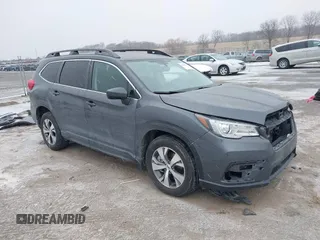 2021 Subaru Ascent Premium with VIN 4S4WMAFD3M3429714, listed as a IAAI auction lot 41355434 with 64,689 mi miles. Bid and sale history available at carsss.com. Image 1.