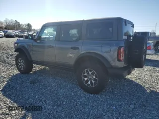 2023 Ford Bronco с VIN 1FMEE5DP6PLA81294, выставлен на аукционе Copart как лот 49076545 с пробегом 13 002 миль миль и На запчасти • Non repairable. История ставок и продаж доступна на DreamBid. Изображение 2.