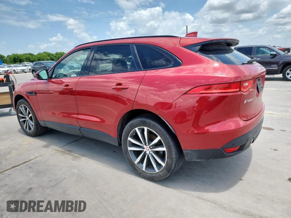 2018 Jaguar F-Pace 35t Prestige with VIN SADCK2EV5JA252737, listed as a Copart auction lot 61694355 with 42,461 mi miles and Clean title. Bid and sale history available at DreamBid. Image 2.