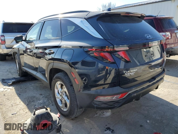 2024 Hyundai Tucson SEL with VIN KM8JBCDE5RU283664, listed as a Copart auction lot 41964575 with 16,818 mi miles and Salvage Title. Bid and sale history available at carsss.com. Image 2.