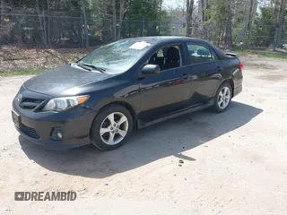 2012 Toyota Corolla L with VIN 2T1BU4EE4CC886407, listed as a IAAI auction lot 42142996 with 216,543 mi miles. Bid and sale history available at carsss.com. Image 2.