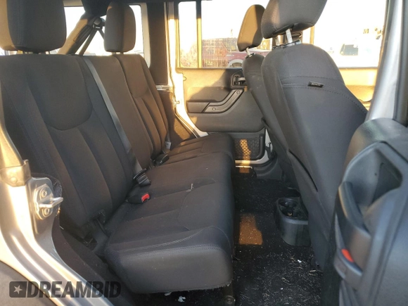 2018 Jeep Wrangler JK Unlimited Sport S with VIN 1C4HJWDG3JL891010, listed as a Copart auction lot 85007304 with 126,887 mi miles and Salvage Title. Bid and sale history available at carsss.com. Image 10.