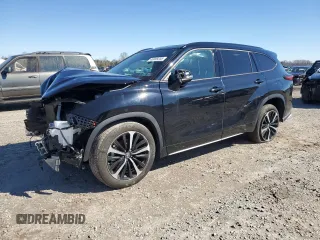 2022 Toyota Highlander XSE z VIN 5TDLZRBH1NS219371, wystawiony jako Copart lot #46089205 z przebiegiem 34 568 mil mil oraz Szkoda całkowita • Salvage title. Historia ofert i sprzedaży dostępna na DreamBid. Obrazek 1.