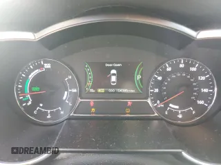 2013 Kia Optima Hybrid EX with VIN KNAGM4AD1D5062069, listed as a Copart auction lot 52456105 with 104,385 mi miles and Salvage Title. Bid and sale history available at carsss.com. Image 9.