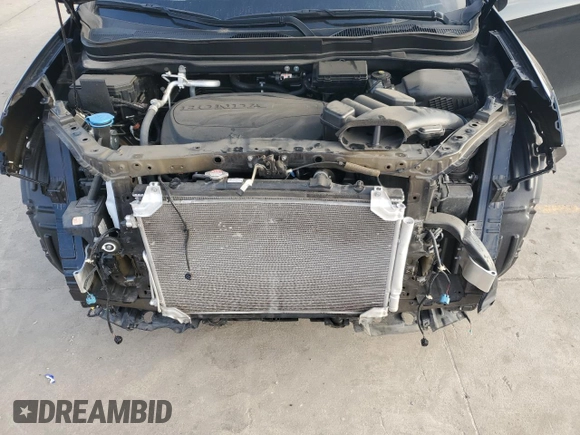 2022 Honda Pilot Special Edition with VIN 5FNYF5H27NB021392, listed as a Copart auction lot 44059605 with 31,872 mi miles and Salvage Title. Bid and sale history available at DreamBid. Image 12.