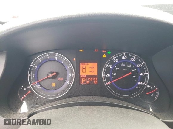 2010 Infiniti EX Journey с VIN JN1AJ0HR9AM753219, выставлен на аукционе Copart как лот 56471565 с пробегом 138 199 миль миль и Списание • Salvage title. История ставок и продаж доступна на DreamBid. Изображение 9.