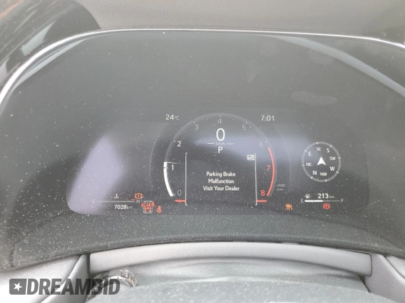 2024 Lexus TX 350 with VIN 5TDAAAB64RS002238, listed as a Copart auction lot 57483615 with 7,028 mi miles and Clean title. Bid and sale history available at DreamBid. Image 9.