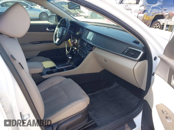 2018 Kia Optima LX with VIN 5XXGT4L30JG258392, listed as a IAAI auction lot 41987874 with 65,616 mi miles and . Bid and sale history available at carsss.com. Image 5.