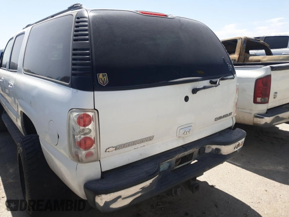 2003 Chevrolet Suburban Z71 with VIN 3GNFK16T53G289072, listed as a Copart auction lot 52262185 with Not provided miles and Non repairable. Bid and sale history available at DreamBid. Image 6.
