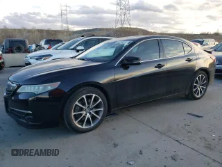2015 Acura TLX Advance z VIN 19UUB3F70FA006953, wystawiony jako Copart lot #85293364 z przebiegiem 92 015 mil mil oraz Szkoda całkowita • Salvage title. Historia ofert i sprzedaży dostępna na DreamBid. Obrazek 1.