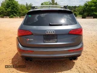 2017 Audi SQ5 Premium Plus with VIN WA1CCAFP5HA009940, listed as a Copart auction lot 55083185 with 106,962 mi miles and Salvage title. Bid and sale history available at DreamBid. Image 6.