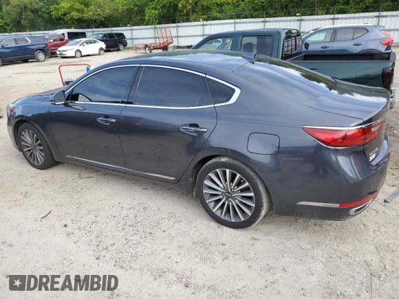2018 Kia Cadenza Premium with VIN KNALB4J1XJ5127541, listed as a Copart auction lot 70212834 with 75,475 mi miles and Salvage Title. Bid and sale history available at carsss.com. Image 2.
