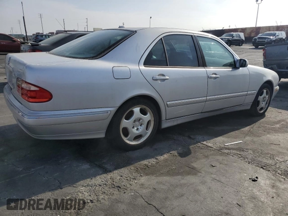 2000 Mercedes-Benz E-Class with VIN WDBJF70JXYB071287, listed as a Copart auction lot 85740524 with 0 mi miles and Clean Title. Bid and sale history available at carsss.com. Image 3.