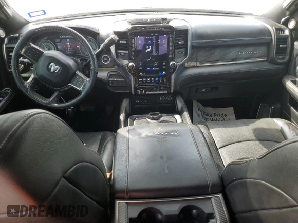 2019 Ram 3500 Limited with VIN 3C63RRRLXKG711280, listed as a Copart auction lot 78133044 with 132,912 mi miles and Salvage Title. Bid and sale history available at carsss.com. Image 8.
