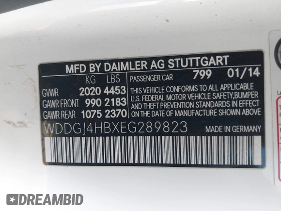 2014 Mercedes-Benz C 250 с VIN WDDGJ4HBXEG289823, выставлен на аукционе IAAI как лот 42344530 с пробегом 122 670 миль миль и . История ставок и продаж доступна на DreamBid. Изображение 9.