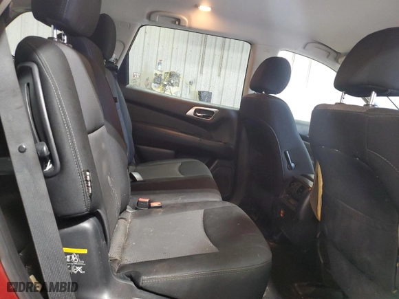 2018 Nissan Pathfinder SL with VIN 5N1DR2MM2JC655496, listed as a Copart auction lot 48126015 with 134,351 mi miles and Salvage Title. Bid and sale history available at carsss.com. Image 11.