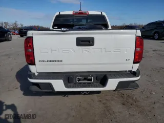 2022 Chevrolet Colorado 2WD LT with VIN 1GCGSCEAXN1208237, listed as a Copart auction lot 82218014 with 31,316 mi miles and Salvage Title. Bid and sale history available at carsss.com. Image 6.