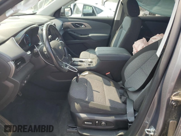 2019 Chevrolet Traverse LT Cloth with VIN 1GNERGKW7KJ199817, listed as a Copart auction lot 59309175 with 30,508 mi miles and Salvage title. Bid and sale history available at DreamBid. Image 7.