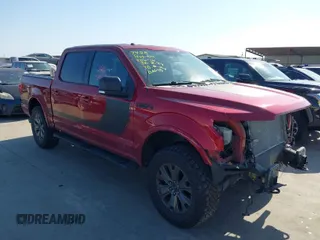 2017 Ford F-150 XL with VIN 1FTEW1EF5HFB09666, listed as a IAAI auction lot 41697476 with 180,676 mi miles. Bid and sale history available at carsss.com. Image 1.
