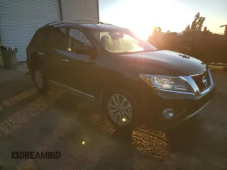 2016 Nissan Pathfinder SV with VIN 5N1AR2MM4GC622141, listed as a Copart auction lot 78457744 with 159,280 mi miles and Salvage Title. Bid and sale history available at carsss.com. Image 4.