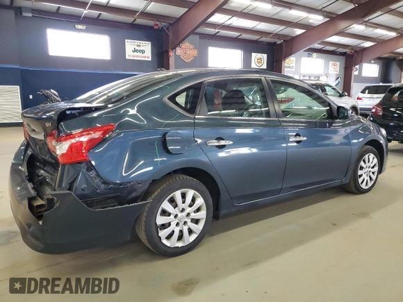 2017 Nissan Sentra S with VIN 3N1AB7AP5HY323175, listed as a Copart auction lot 53069915 with 92,239 mi miles and Salvage Title. Bid and sale history available at DreamBid. Image 3.