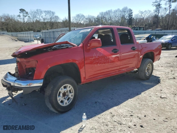 2004 Chevrolet Colorado 1SE LS Z71 with VIN 1GCDS136848161110, listed as a Copart auction lot 43846585 with 330,751 mi miles and Salvage Title. Bid and sale history available at carsss.com. Image 1.