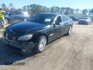 2011 BMW 7 Series 750Li xDrive with VIN WBAKC8C53BC433865, listed as a IAAI auction lot 41823357 with 122,476 mi miles. Bid and sale history available at carsss.com. Image 2.